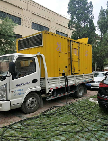 泰来发电车出租-柴油发电机组排烟系统设计要求及其考虑因素